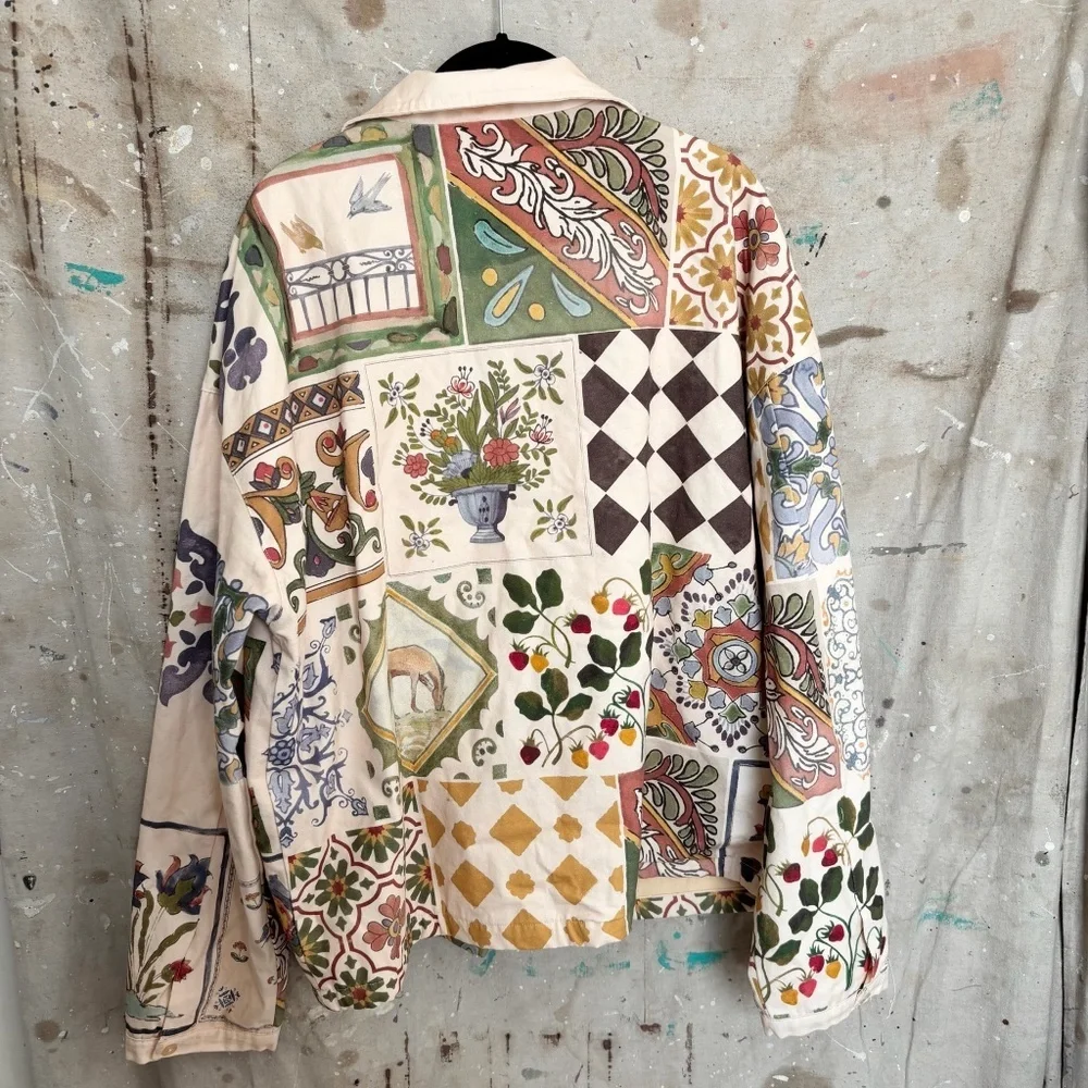 Profound Mosaic Work Jacket - Picture 4 of 5